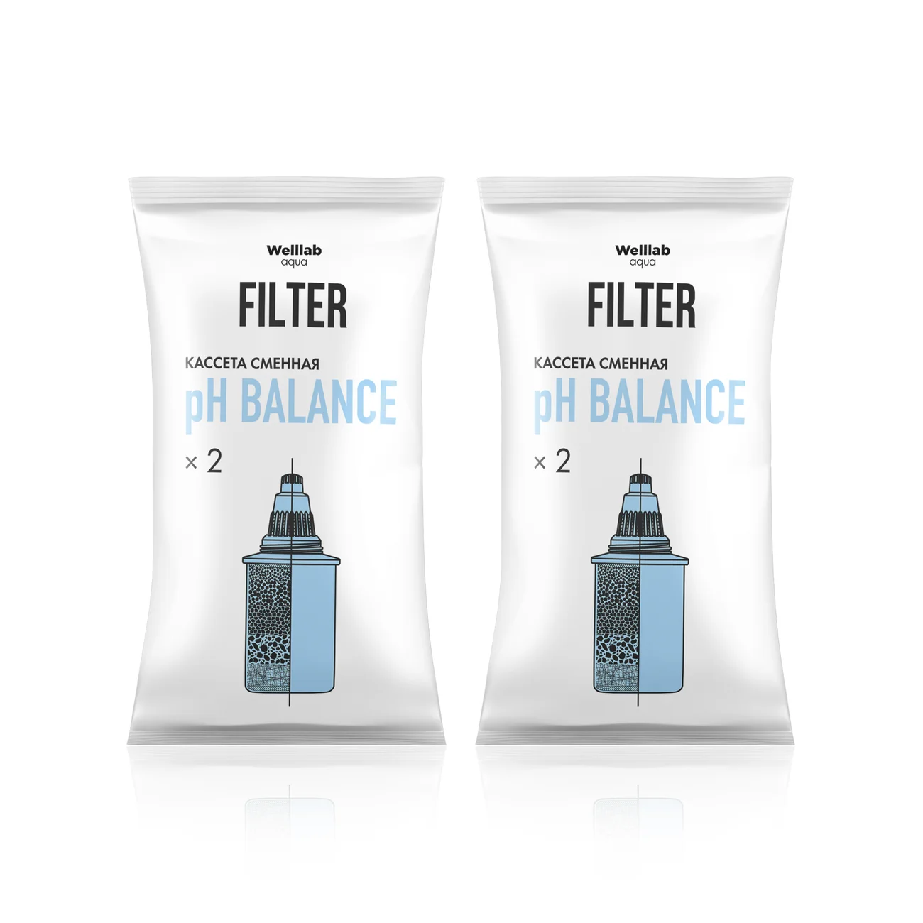 Welllab Aqua Replaceable сassette pH Balance