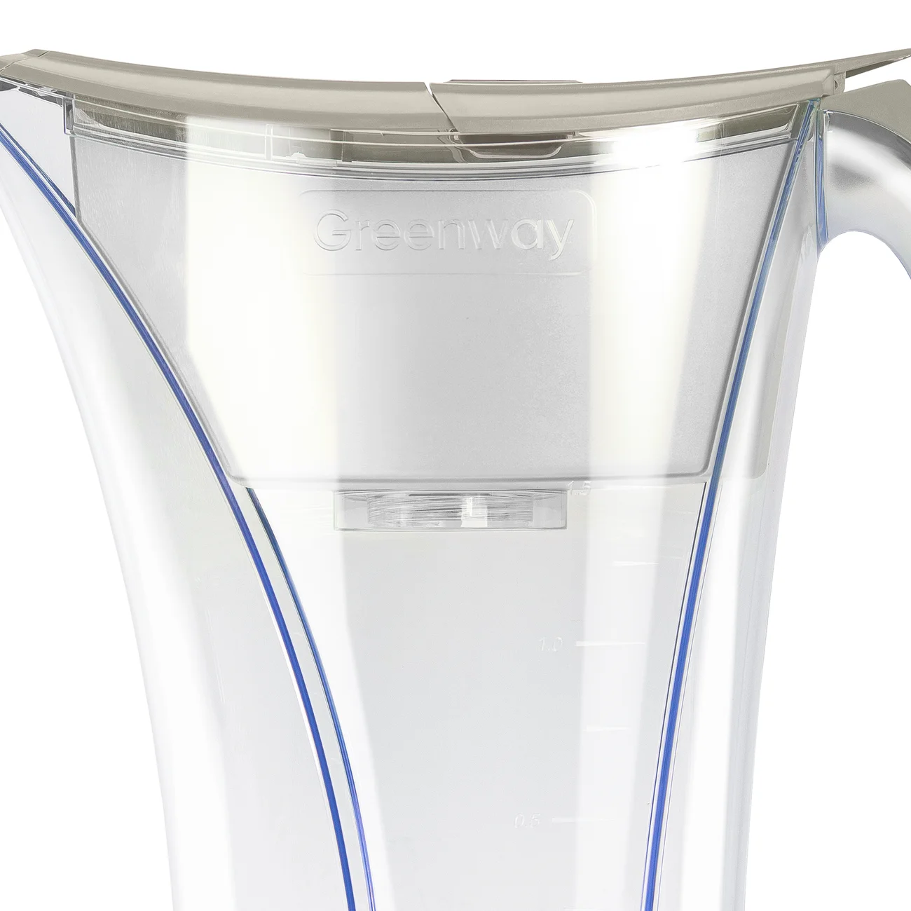 Welllab Aqua PITCHER Water Filter Jug, grey