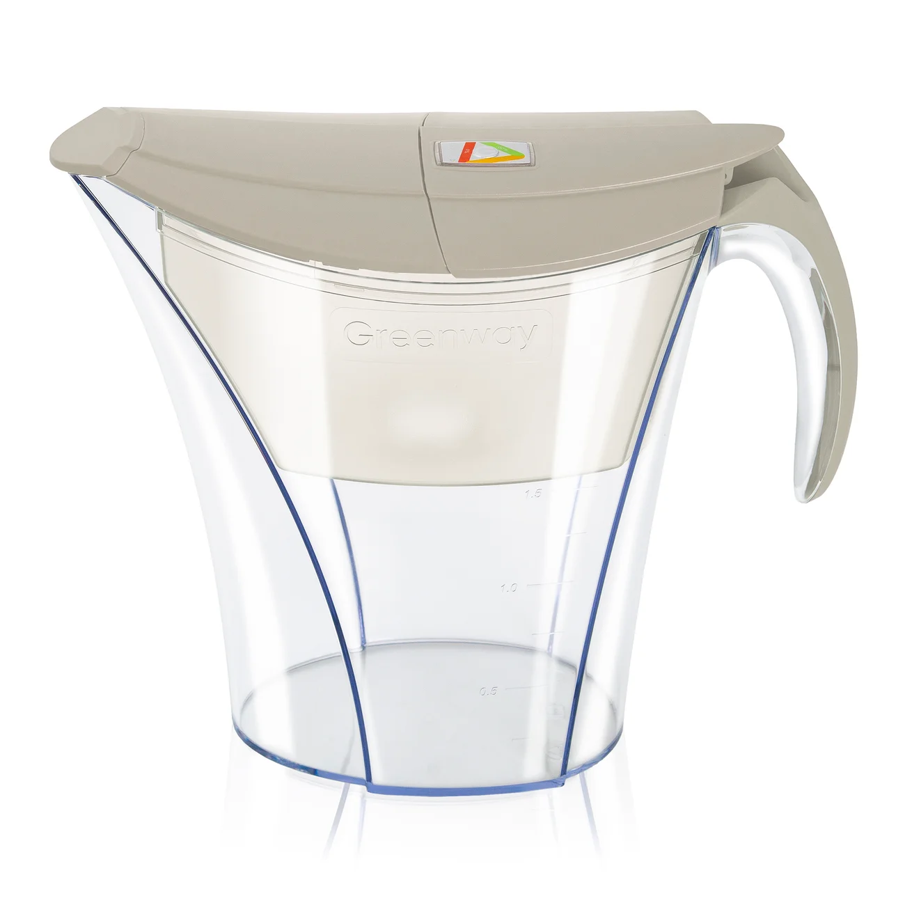 Welllab Aqua PITCHER Water Filter Jug, grey