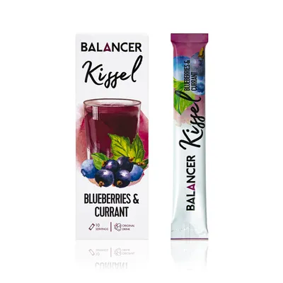BALANCER jelly with Blueberry-Currant flavor, 10 sticks