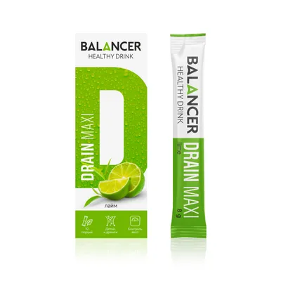 BALANCER DRAIN MAXI s příchutí „Limetka“