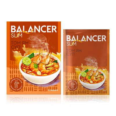 Cocktail BALANCER SLIM hương vị "Súp Tom Yum Thái", 5 gói