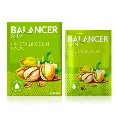 Cocktail BALANCER SLIM với hương vị "Mousse hạt dẻ cười", 5 gói