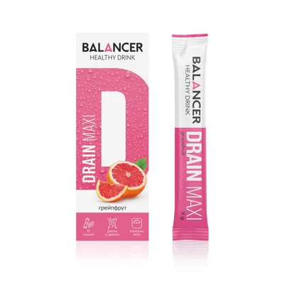 BALANCER DRAIN MAXI s příchutí „Grapefruit“