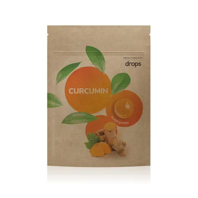 Healthberry Ecodrops Curcumin for protection from viruses and cold, 12 drops