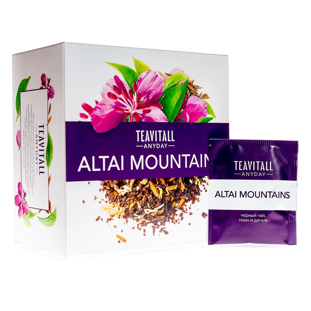 TeaVitall Anyday “Altai Mountains” Tea Drink, 38 tea bags