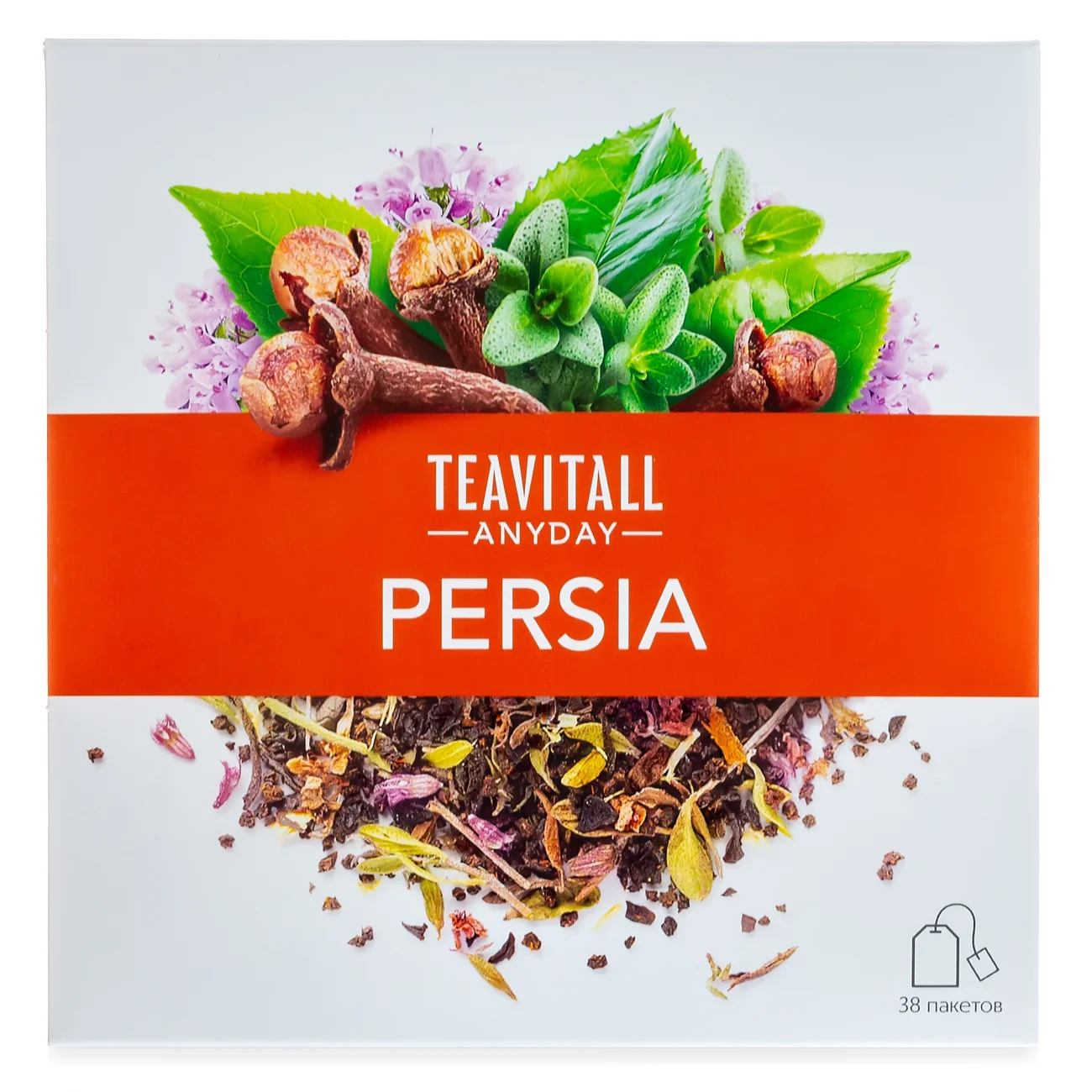 TeaVitall Anyday “Persia” Tea Drink, 38 tea bags