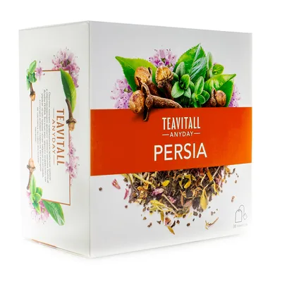 Čajový nápoj TeaVitall Anyday  „Persia“, 38 sáčků
