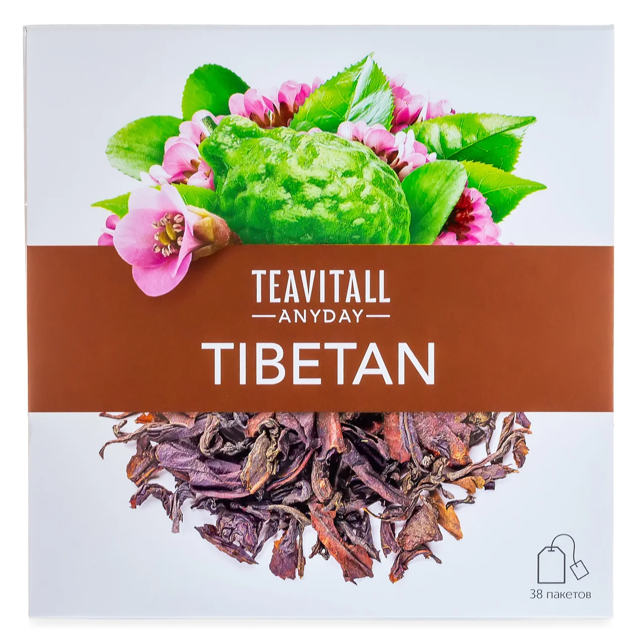 TeaVitall Anyday “Tibetan” Tea Drink, 38 tea bags