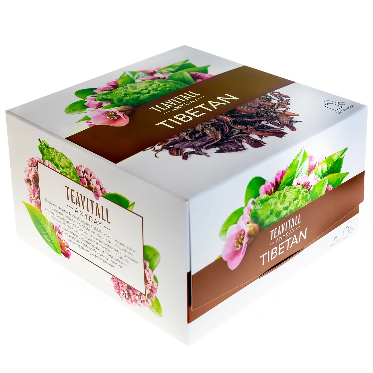 TeaVitall Anyday “Tibetan” Tea Drink, 38 tea bags