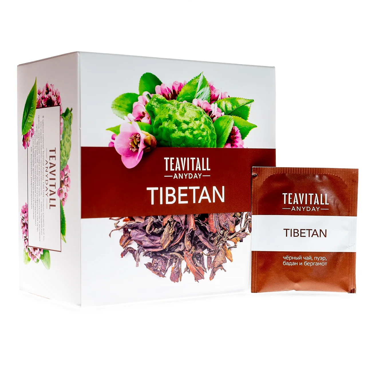 TeaVitall Anyday “Tibetan” Tea Drink, 38 tea bags