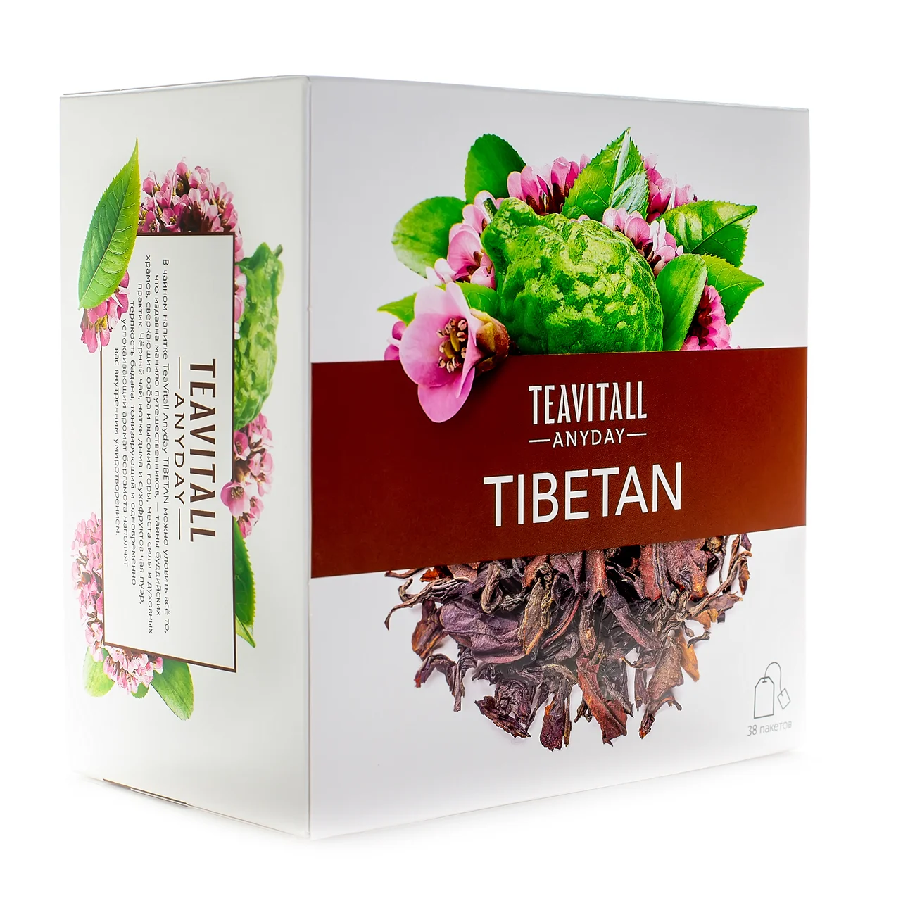 TeaVitall Anyday “Tibetan” Tea Drink, 38 tea bags