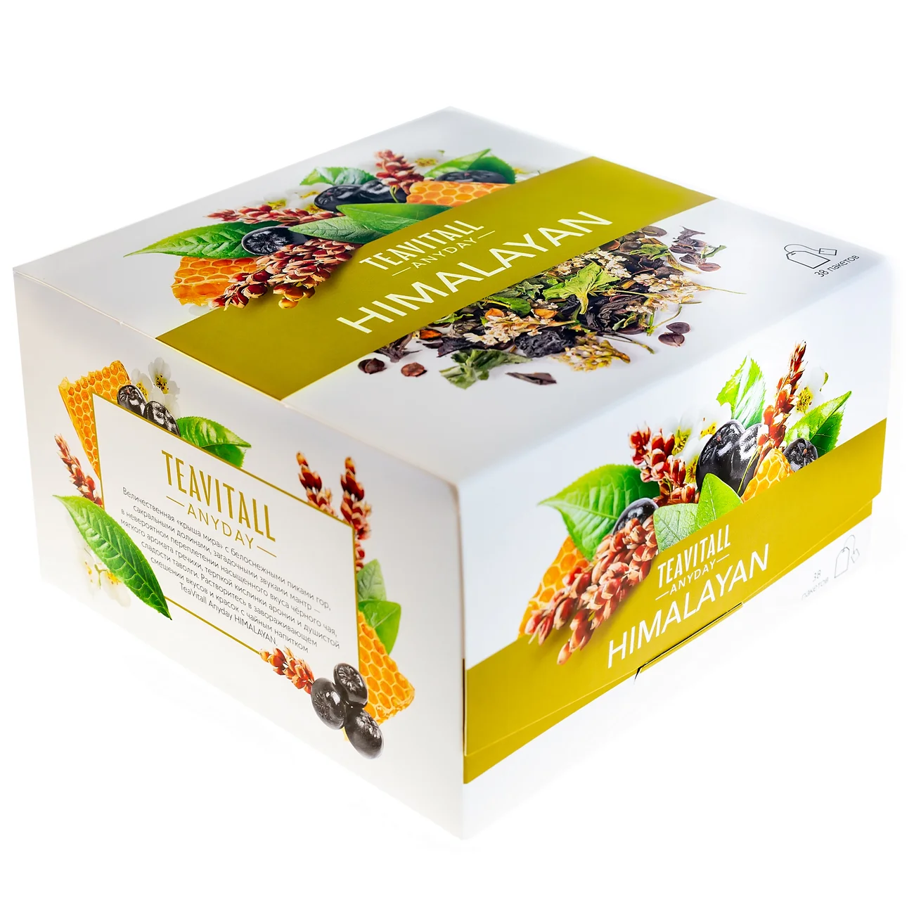 TeaVitall Anyday “Himalayan” Tea Drink, 38 tea bags
