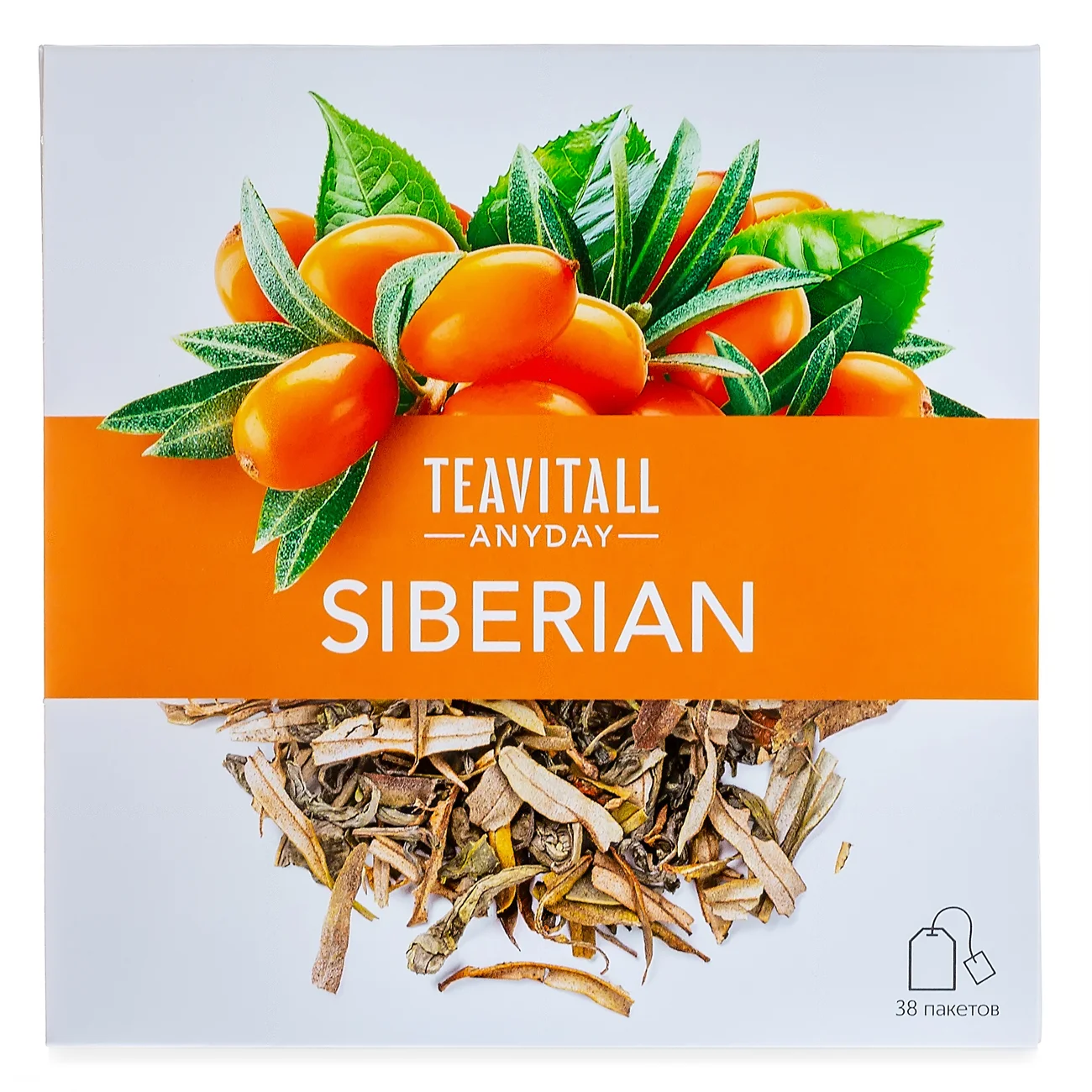 TeaVitall Anyday "Siberian" Tea Drink, 38 tea bags