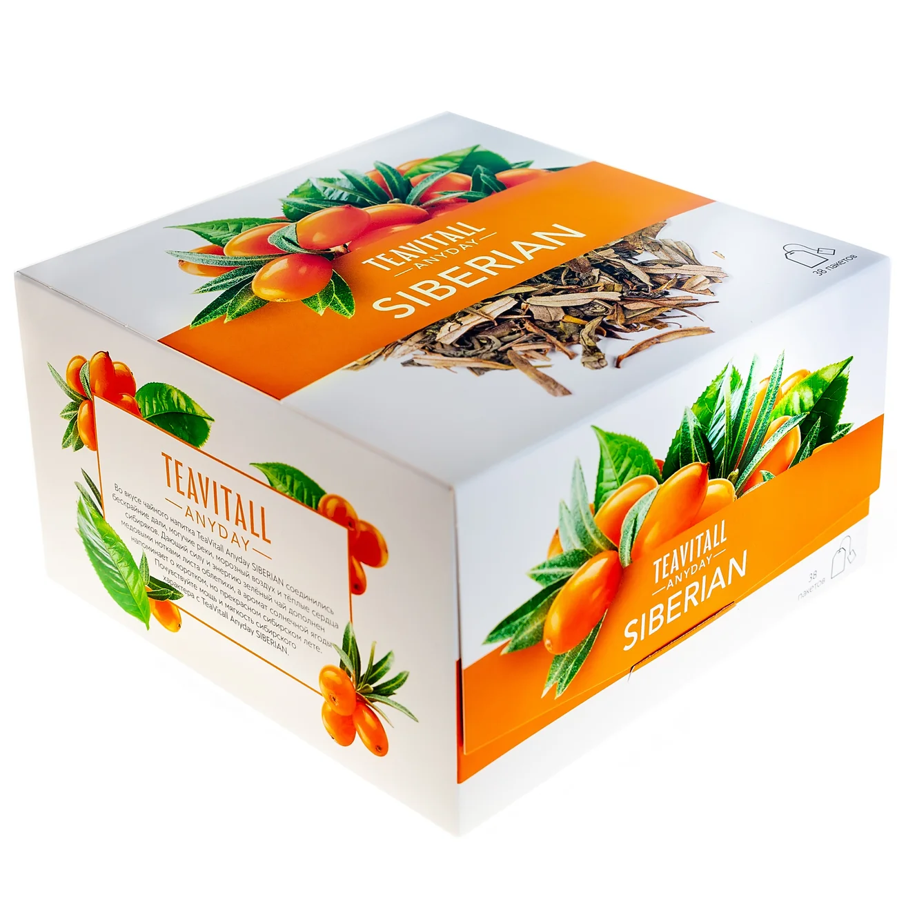 TeaVitall Anyday "Siberian" Tea Drink, 38 tea bags