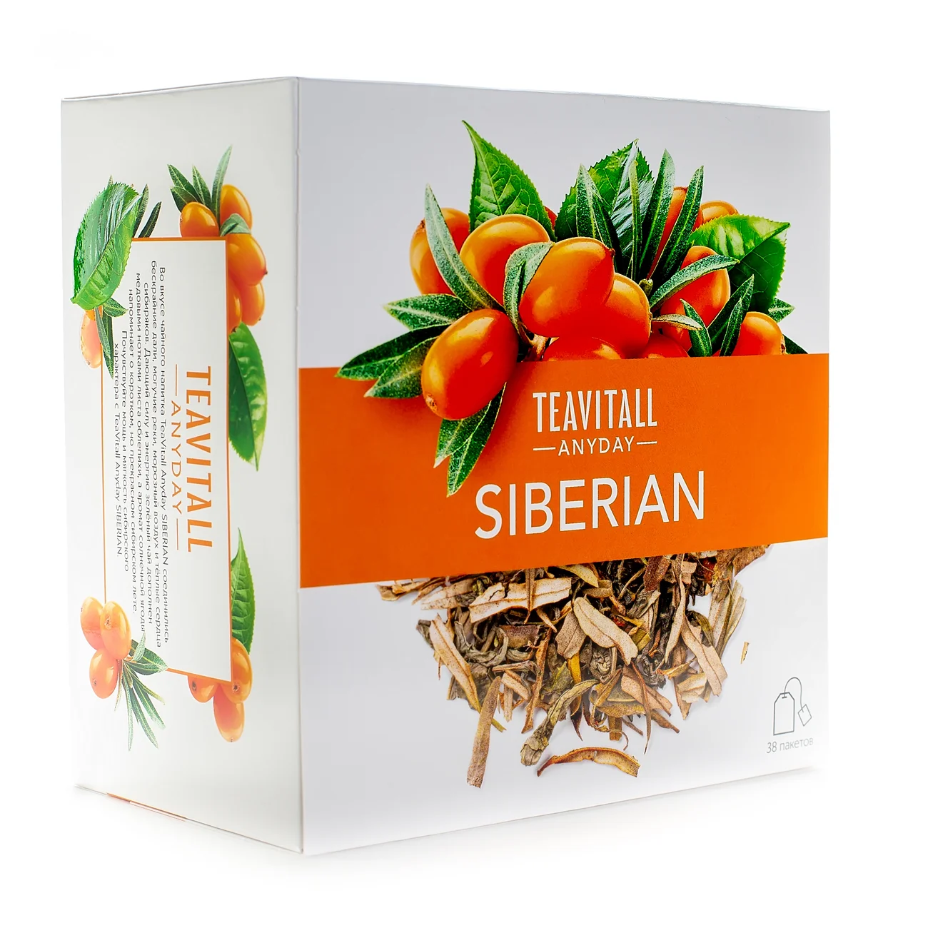 TeaVitall Anyday "Siberian" Tea Drink, 38 tea bags