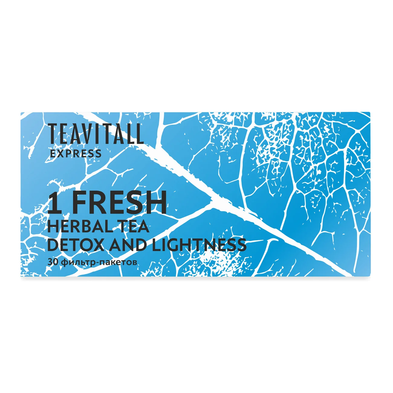 TeaVitall Express Fresh 1 Cleansing Tea Drink, 30 tea bags
