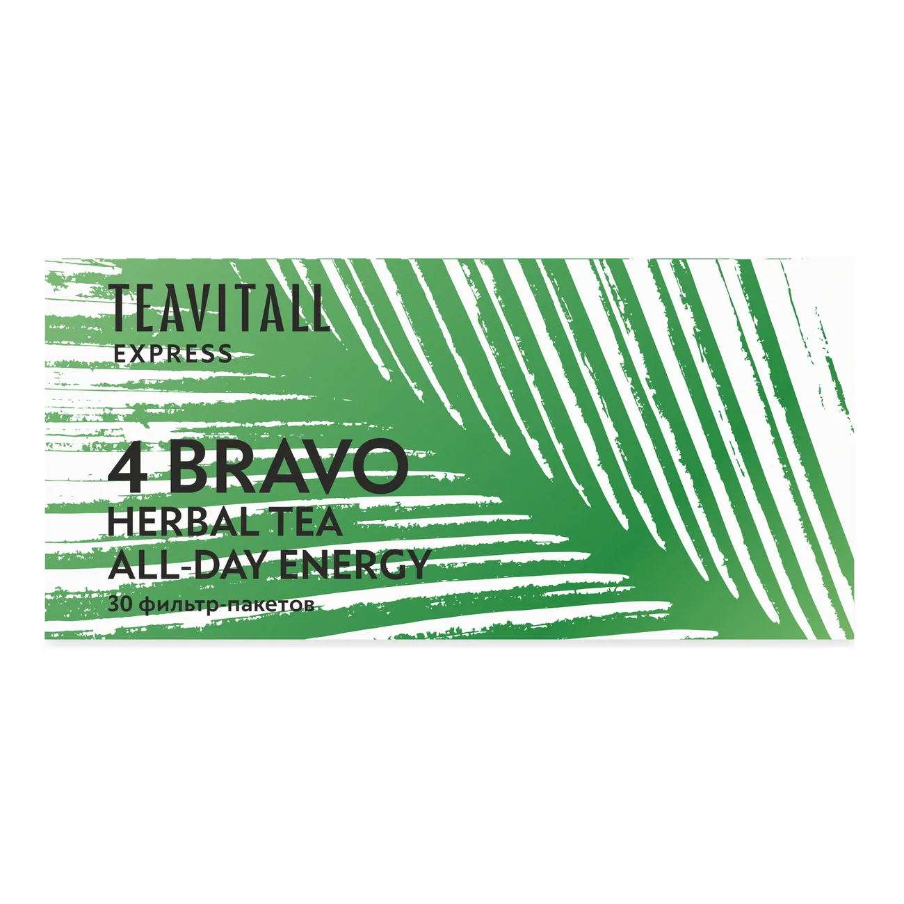 TeaVitall Express Bravo 4 Tonic Tea Drink, 30 tea bags
