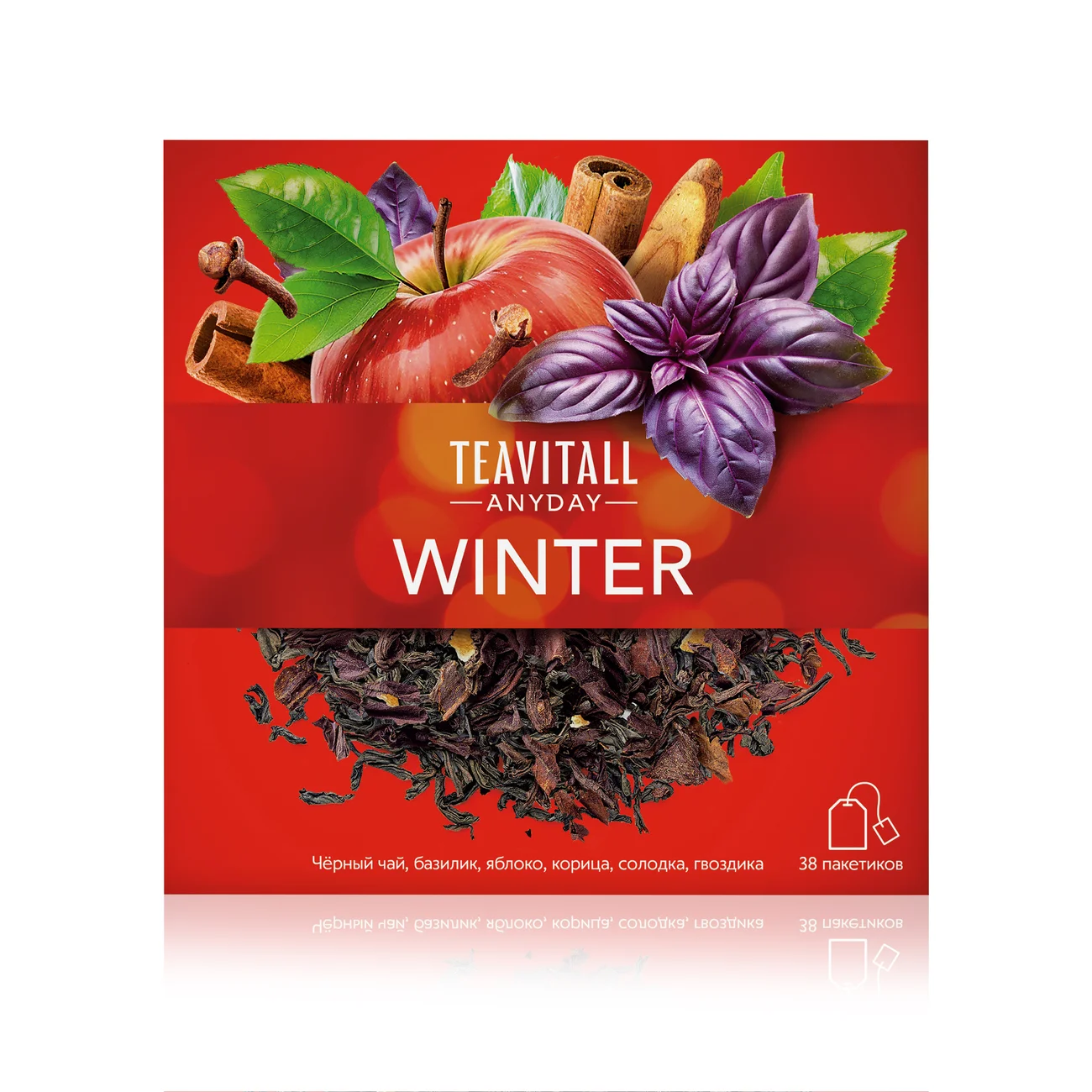 TeaVitall Anyday "Winter" tea drink, 38 filter bags