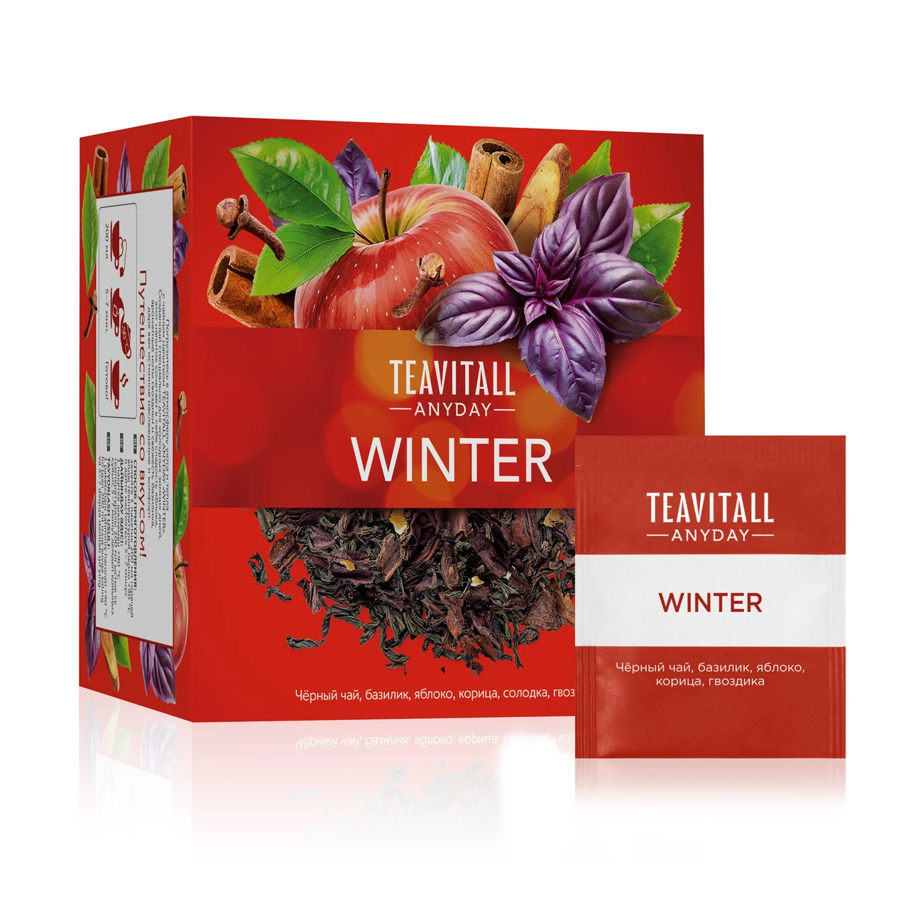 TeaVitall Anyday "Winter" tea drink, 38 filter bags