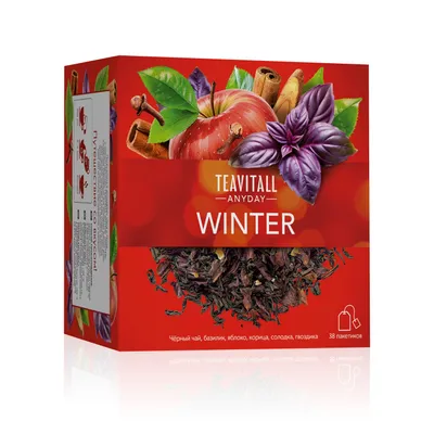 TeaVitall Anyday "Winter" tea drink, 38 filter bags