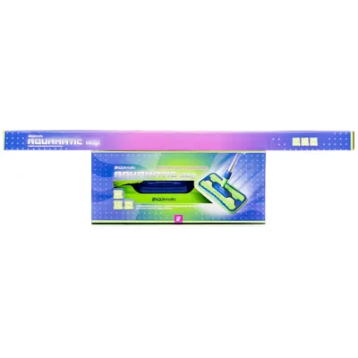 AQUAmatic MOP Universal mop with two attachments for house cleaning