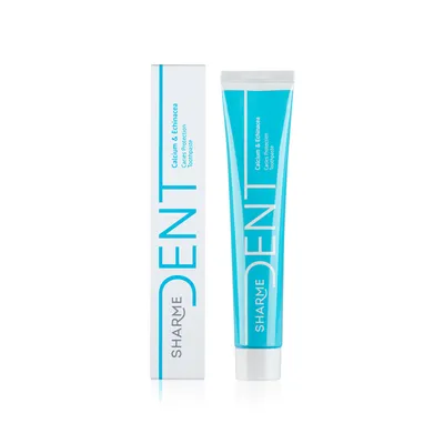 SHARME DENT Toothpaste "Calcium & Echinacea" for protection against caries, 75 ml
