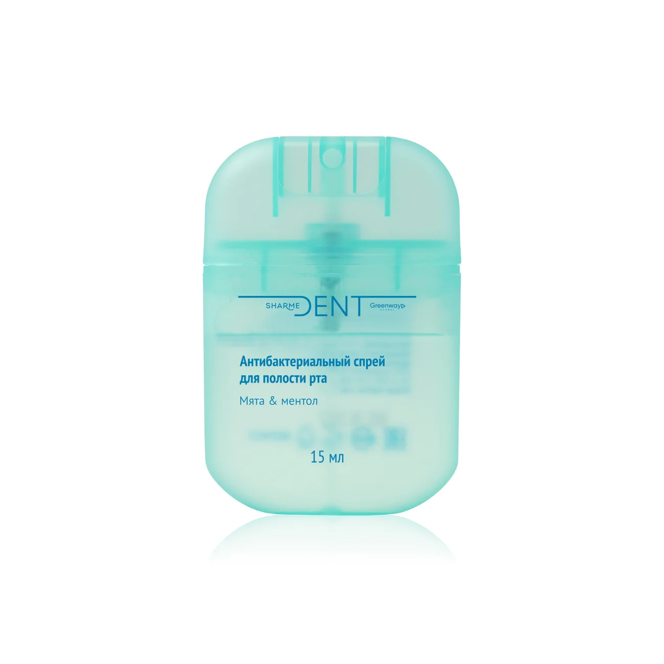 Antibacterial mouth spray "Mint & menthol" SHARME DENT, 15 ml
