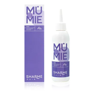 Sharme Hair Mumie mask for activating hair growth, 150 ml