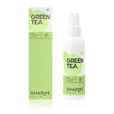 Sharme Hair Green Tea spray for easier combing, 150 ml