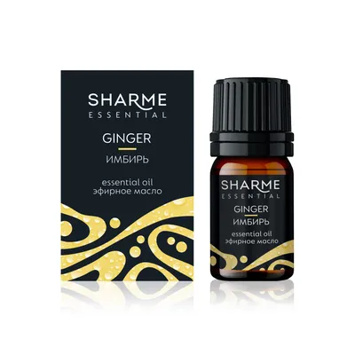 Sharme Essential Ginger Essential Oil, 5 ml