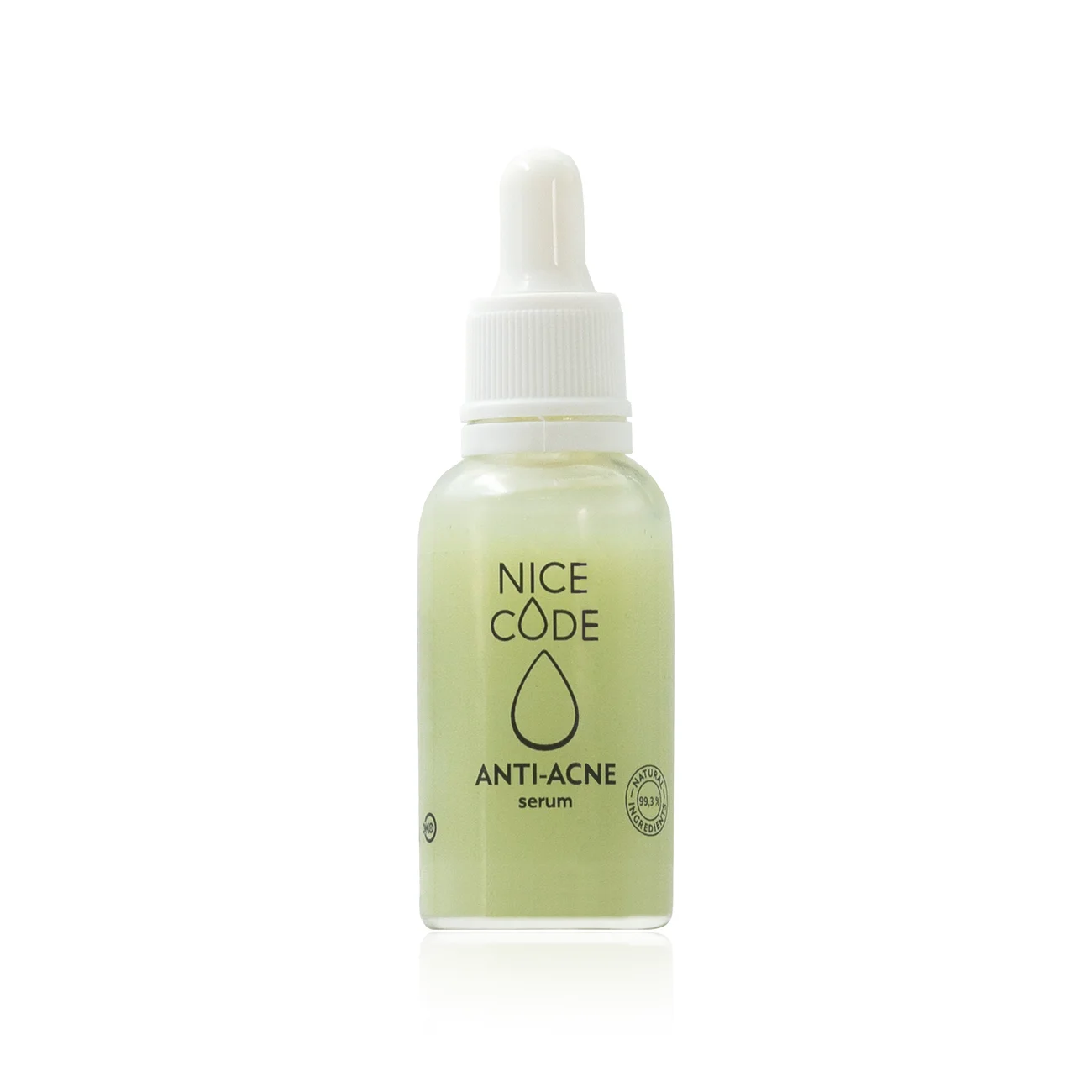 ANTI-ACNE NICE CODE Natural Facial Serum, 30 ml