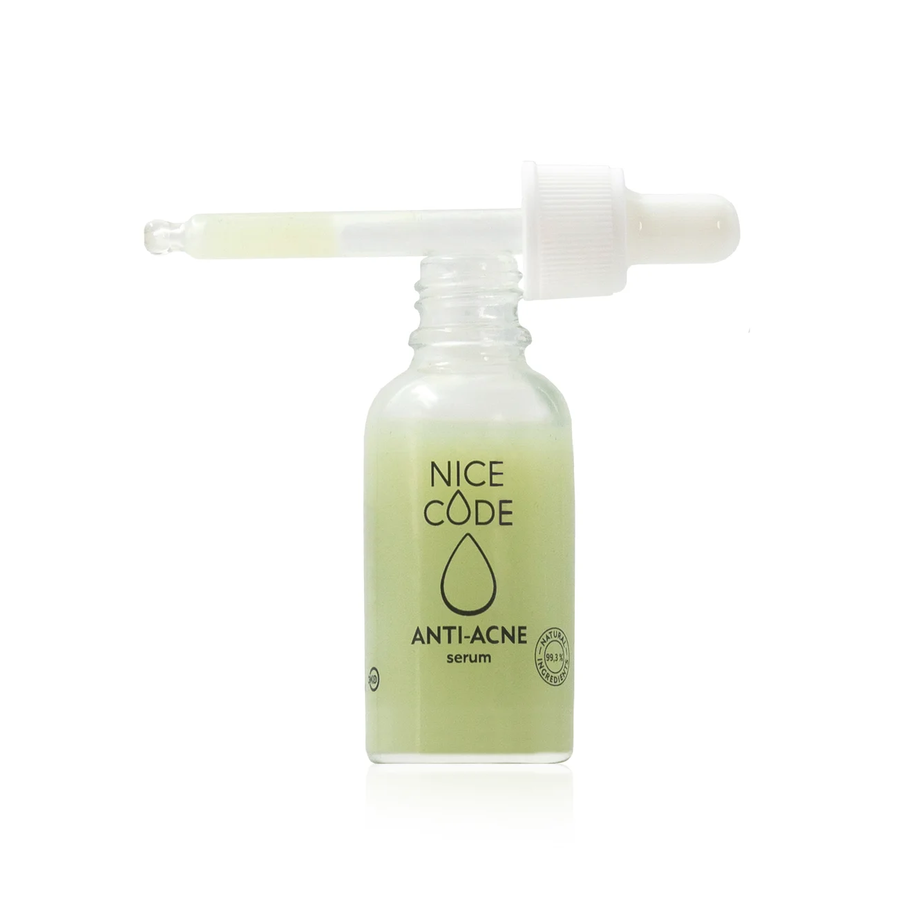 ANTI-ACNE NICE CODE Natural Facial Serum, 30 ml