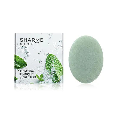 Sharme Bath стоп үшін плитка-пилингі, 85 г
