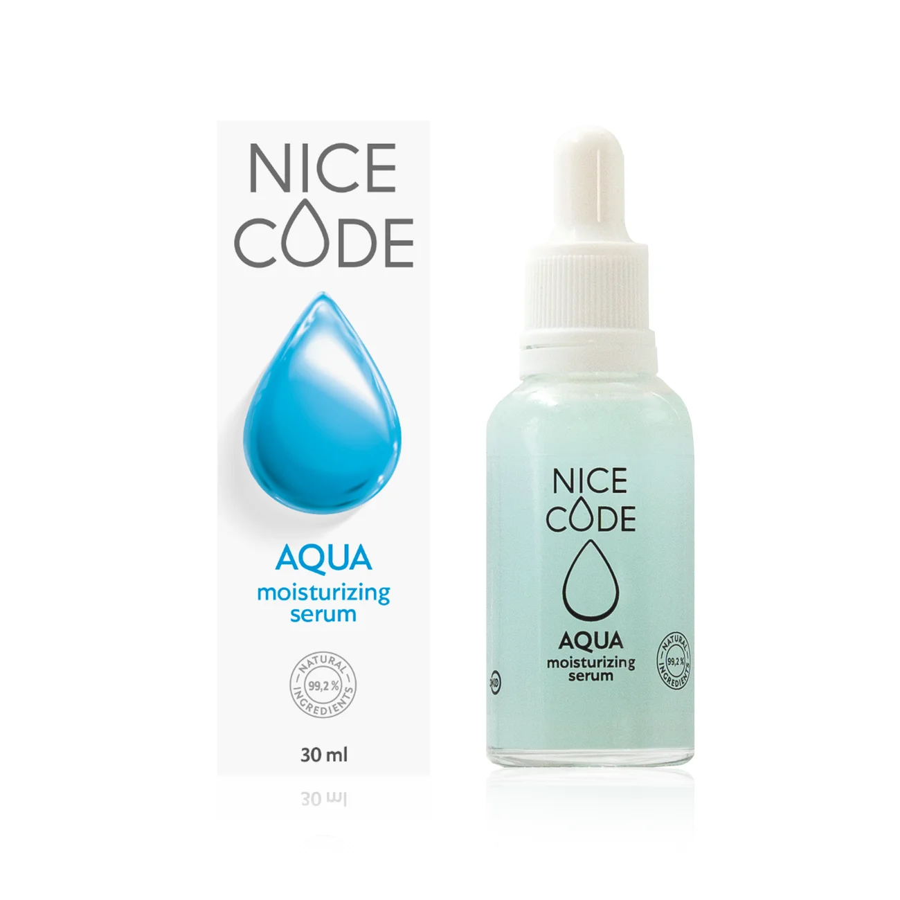 AQUA NICE CODE Moisturising Facial Serum, 30 ml