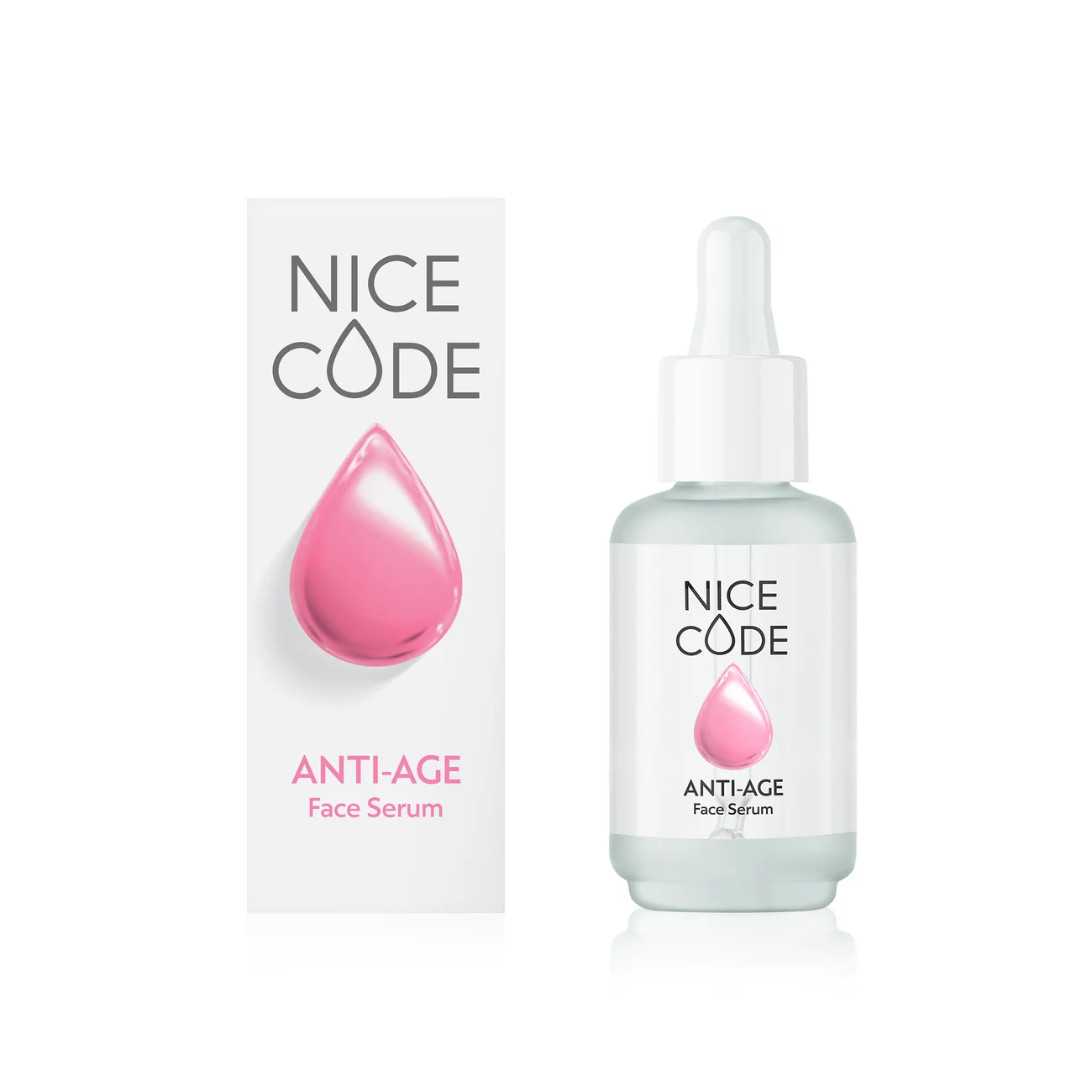 ANTI-AGE NICE CODE Rejuvenating face serum, 30 ml