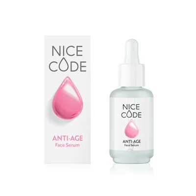 ANTI-AGE NICE CODE Rejuvenating face serum, 30 ml