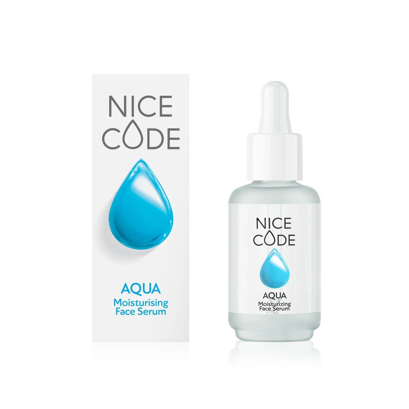 NICE CODE AQUA Moisturizing Face Serum, 30 ml