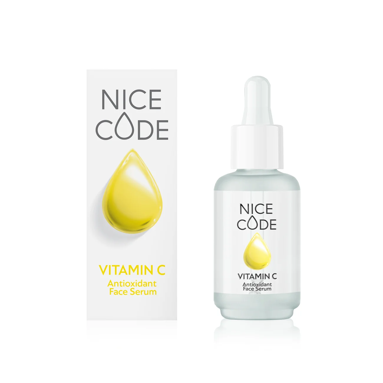 Сироватка-антиоксидант для обличчя VITAMIN C NICE CODE, 30 мл