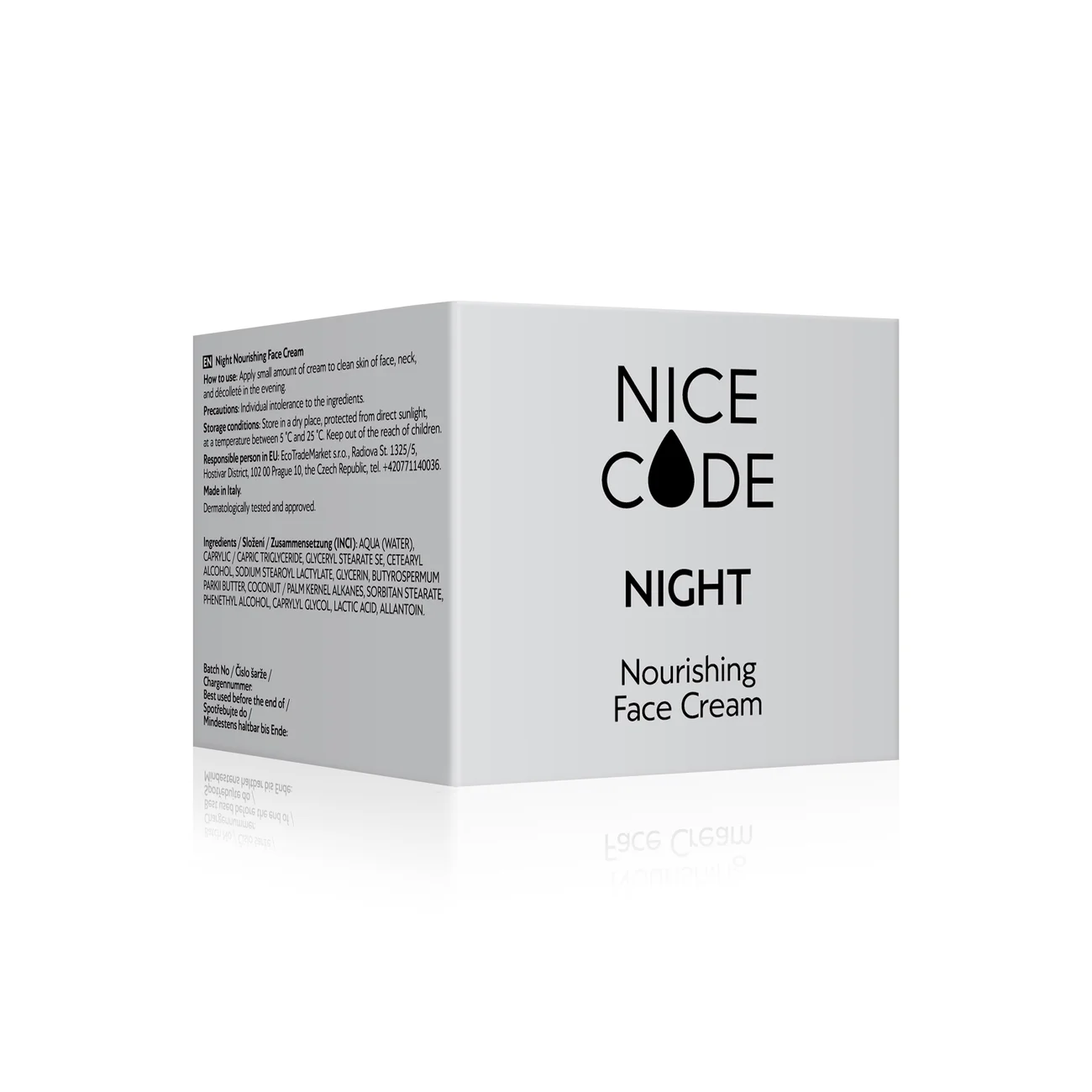 Nourishing Night Cream Nice Code, 50 ml