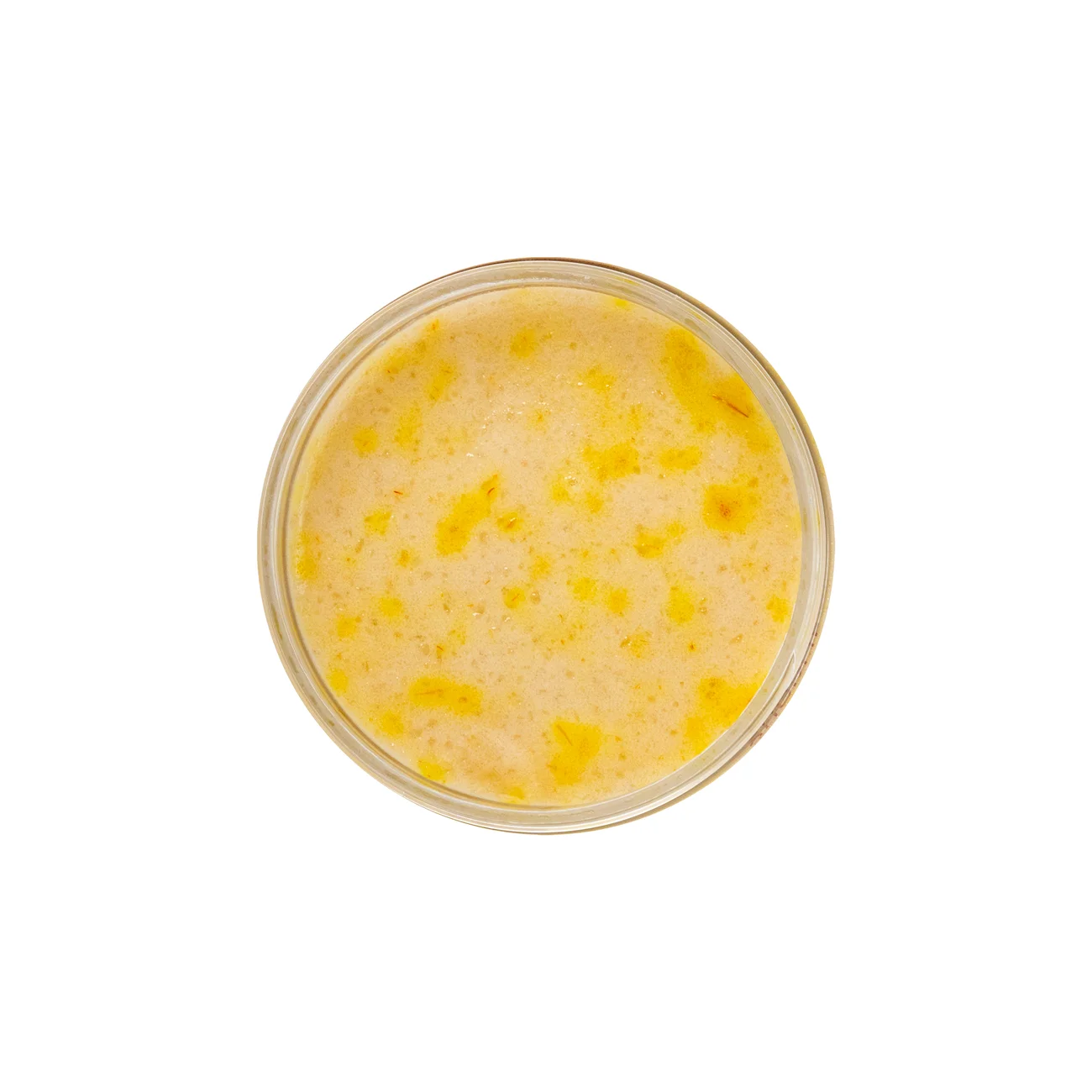 Saline perfumed body scrub "Saffron dreams" Sharme Bath, 200 ml