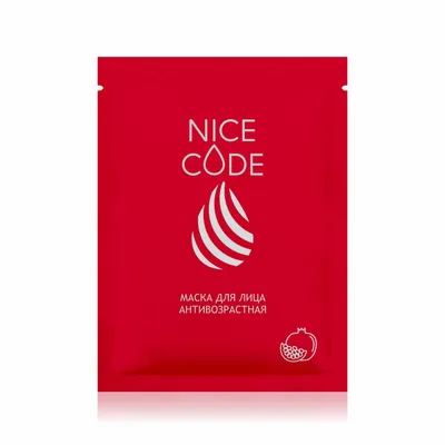 NICE CODE üz üçün yaşlanma əleyhinə biosellüloz maska