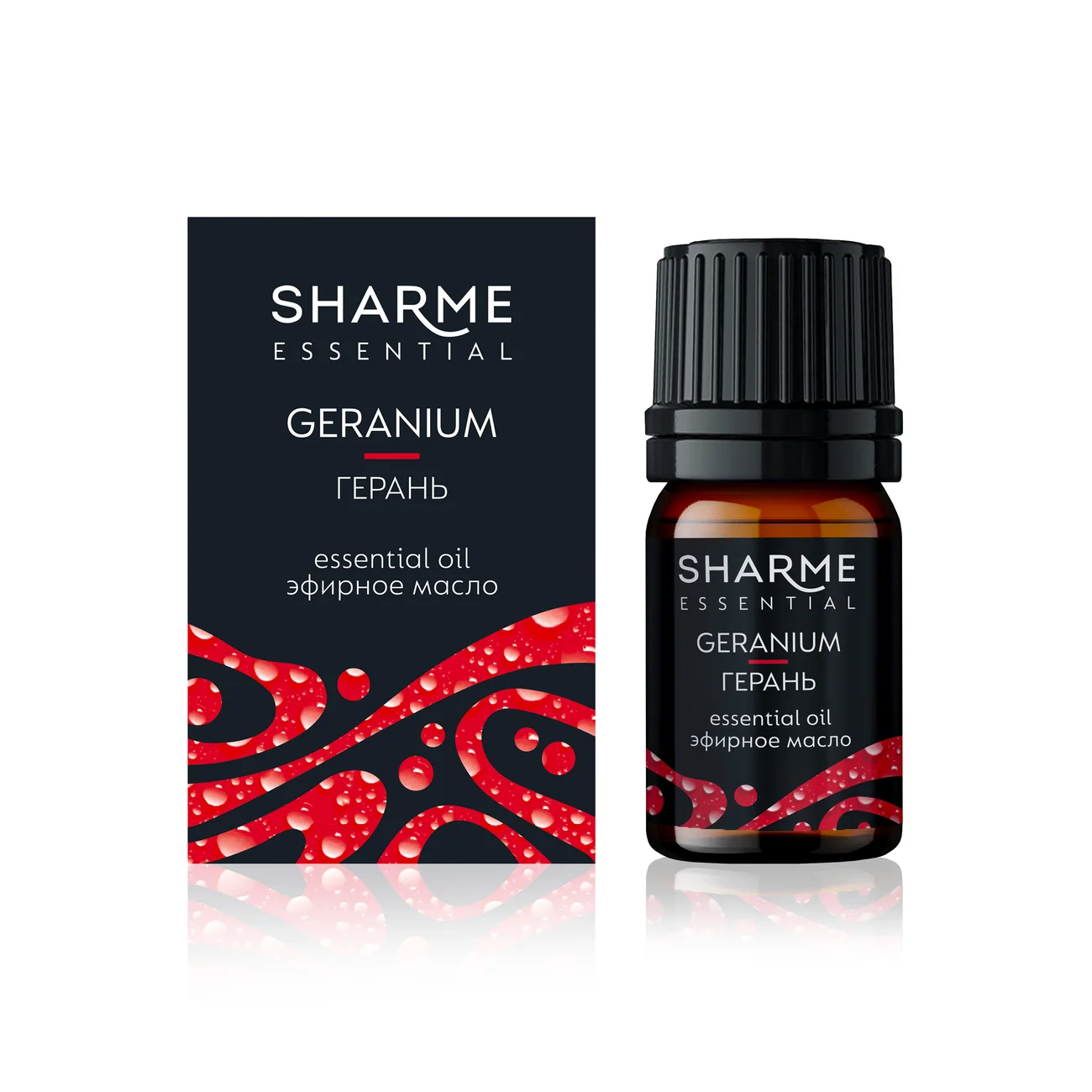 Sharme Essential Geranium Essential Oil, 5 ml