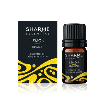 Sharme Essential Lemon Essential Oil, 5 ml