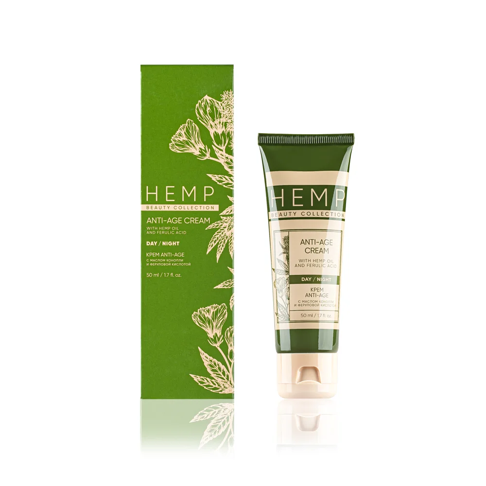 HEMP Krem anti-age do intensywnej regeneracji komórek, 50 ml