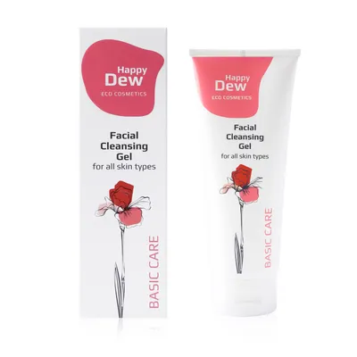 დასაბანი გელი ყველა ტიპის კანისთვის Happy Dew Basic Care, 150 მლ