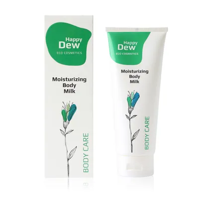 Happy Dew moisturizing body milk, 150 ml
