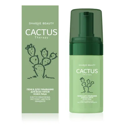 CACTUS Therapy Bütün dəri tipləri üçün üz yuma köpüyü, 100 ml