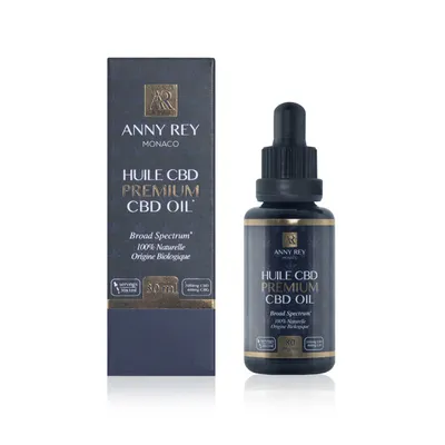 Huile CBD ANNY REY Оrganický konopný olej, 30 ml