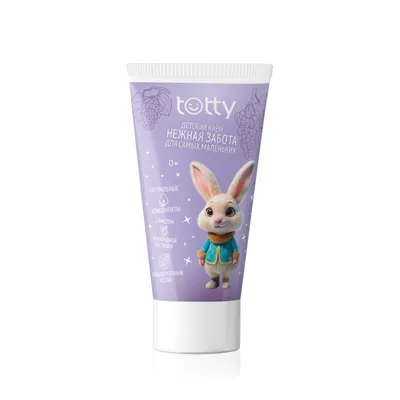 TOTTY "Körpələrə zərif qulluq" uşaq kremi 0+, 50 ml